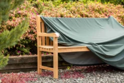 Abdeckhaube für Teak Gartenbank