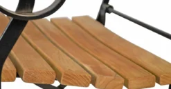 Armlehnstuhl Bellevue mit Teak Leisten