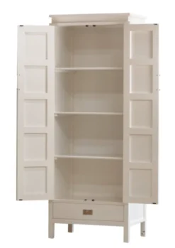 Asiatischer Mehrzweckschrank Weiß