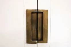 Asiatischer Mehrzweckschrank Weiß