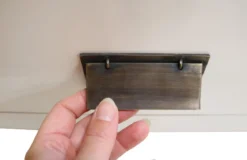 Asiatischer Mehrzweckschrank Weiß