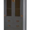 Asiatische Vitrine Yantai grau