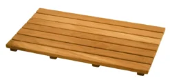 Bad Fußmatte Holz Milo