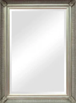 Barockspiegel Sybille silber
