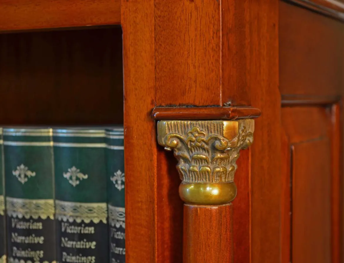 Bücherregal Mahagoni