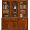 Bücherschrank 3-türig Mahagoni