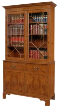 Bookcase 2-türig Eibe