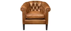 Chesterfield Sessel Newhaven mit Knöpfung