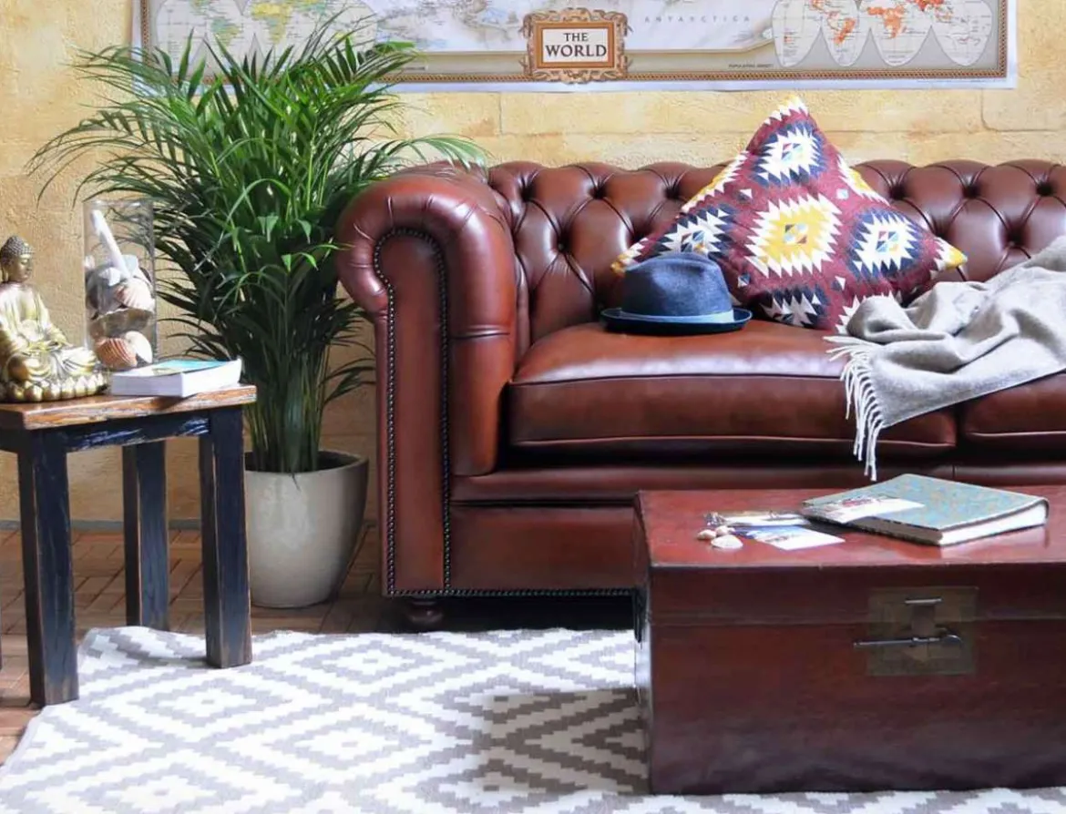 Chesterfield Sofa Philip 3-seat