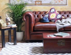 Chesterfield Sofa Philip 4-seat