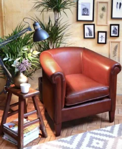 Clubsessel Roundy Keder