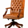 Drehbarer Ledersessel Edward