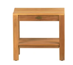 Duschhocker Holz Delio