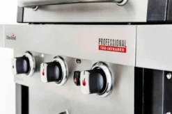 Gasgrill Char-Broil Professional 3400 S Edelstahl 3 Brenner