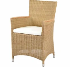 Geflecht Sessel Turin Cream