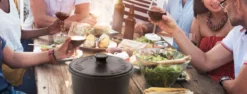 Grilltopf von UR-TOPF®, ø 24 cm, anthrazit