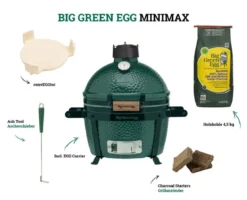 Holzkohlegrill Big Green Egg MiniMax
