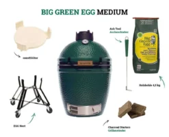 Holzkohlegrill Big Green Egg Medium