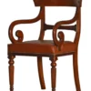 Klassiker Mahagoni Leder braun