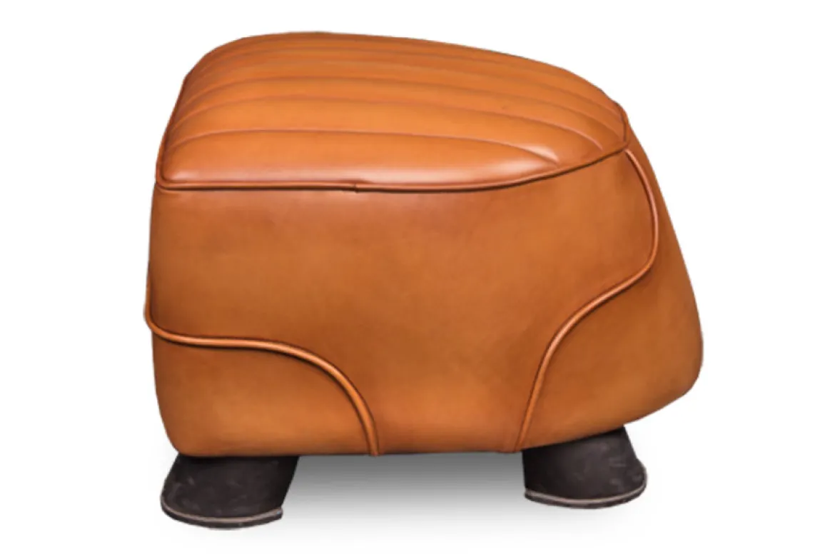 Leder Hocker Memphis