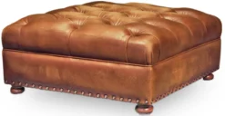 Leder Hocker Sawbridge