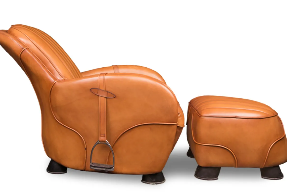 Leder Sessel Memphis
