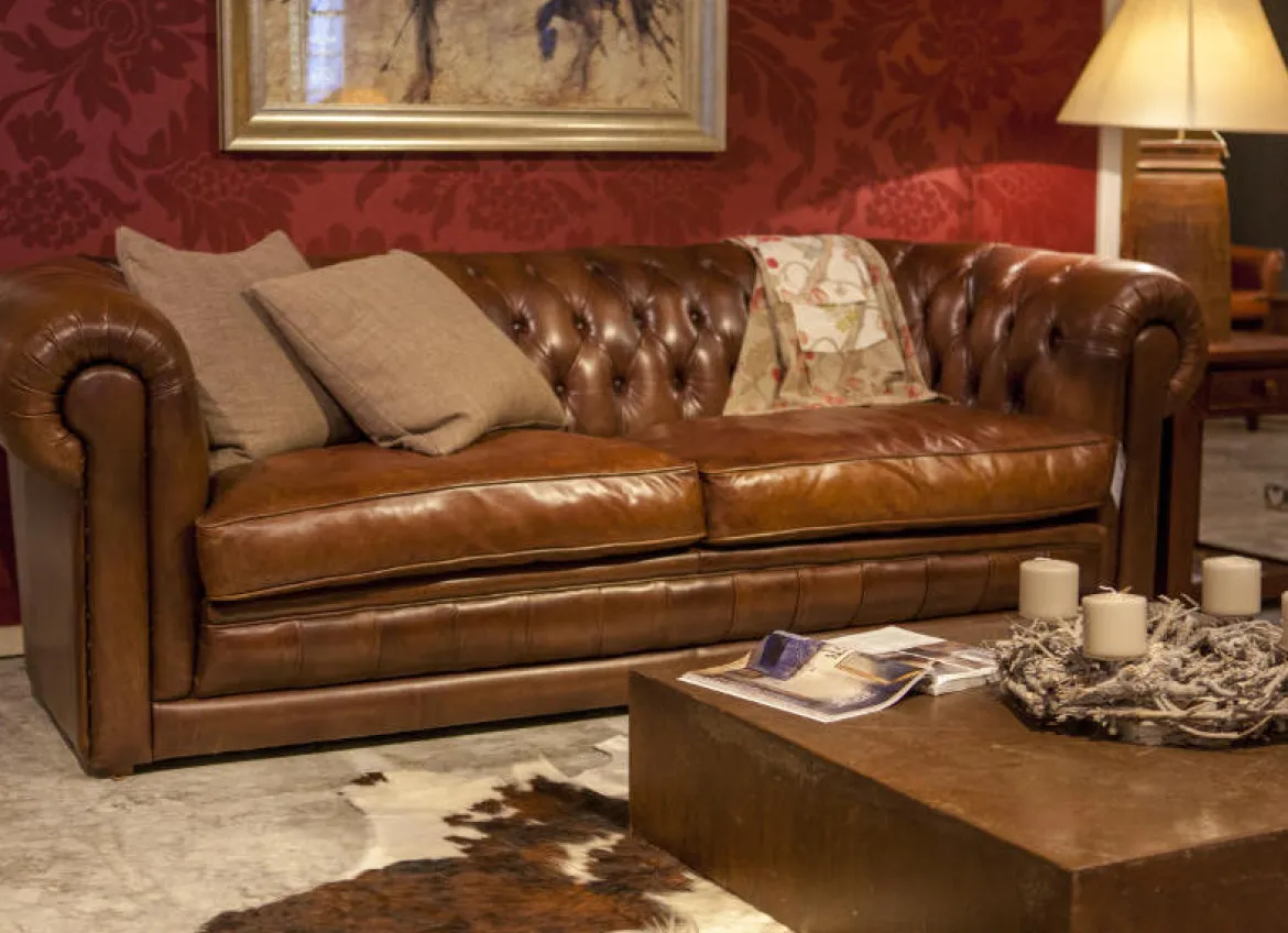 Leder Sofa Clarence