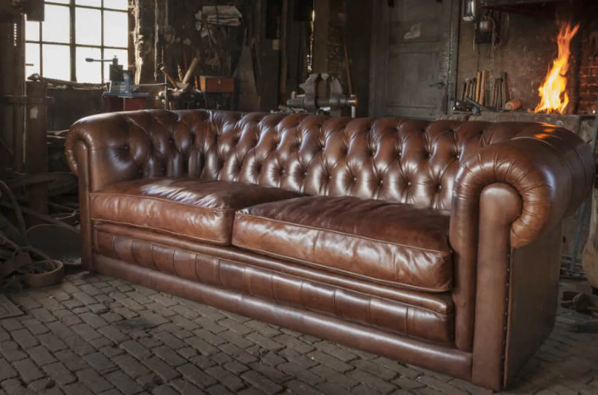 Leder Sofa Clarence