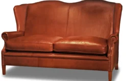 Leder Sofa Double Wing