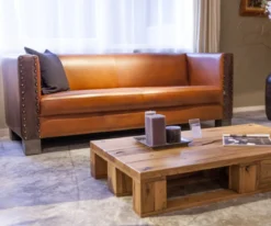 Leder Sofa Livingston
