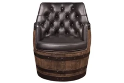 Leder Stuhl Kenmore mit Armlehne