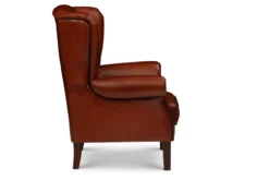 Leder Wing Chair Belmont