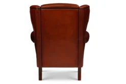 Leder Wing Chair Belmont