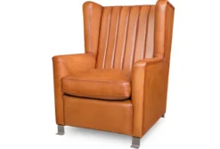 Leder Wing Chair Dallas