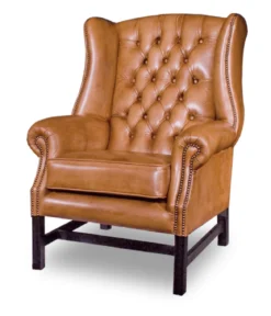 Leder Wing Chair Eton