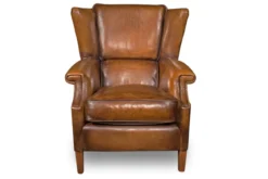 Leder Wing Chair Thornbury