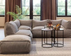 Lounge Sessel Dotty Sitz beige