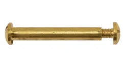 Messing Hülsenschraube massiv 2-teilig CF-1 70 x 9 / 15 mm