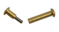 Messing Hülsenschraube massiv 2-teilig ST-1 69 x 10 / 15 mm