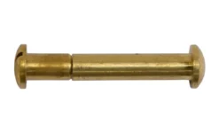 Messing Hülsenschraube massiv 2-teilig ST-1 69 x 10 / 15 mm