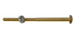 Messing Schraube metrisch massiv TX-4 105 x 6 / 13 mm