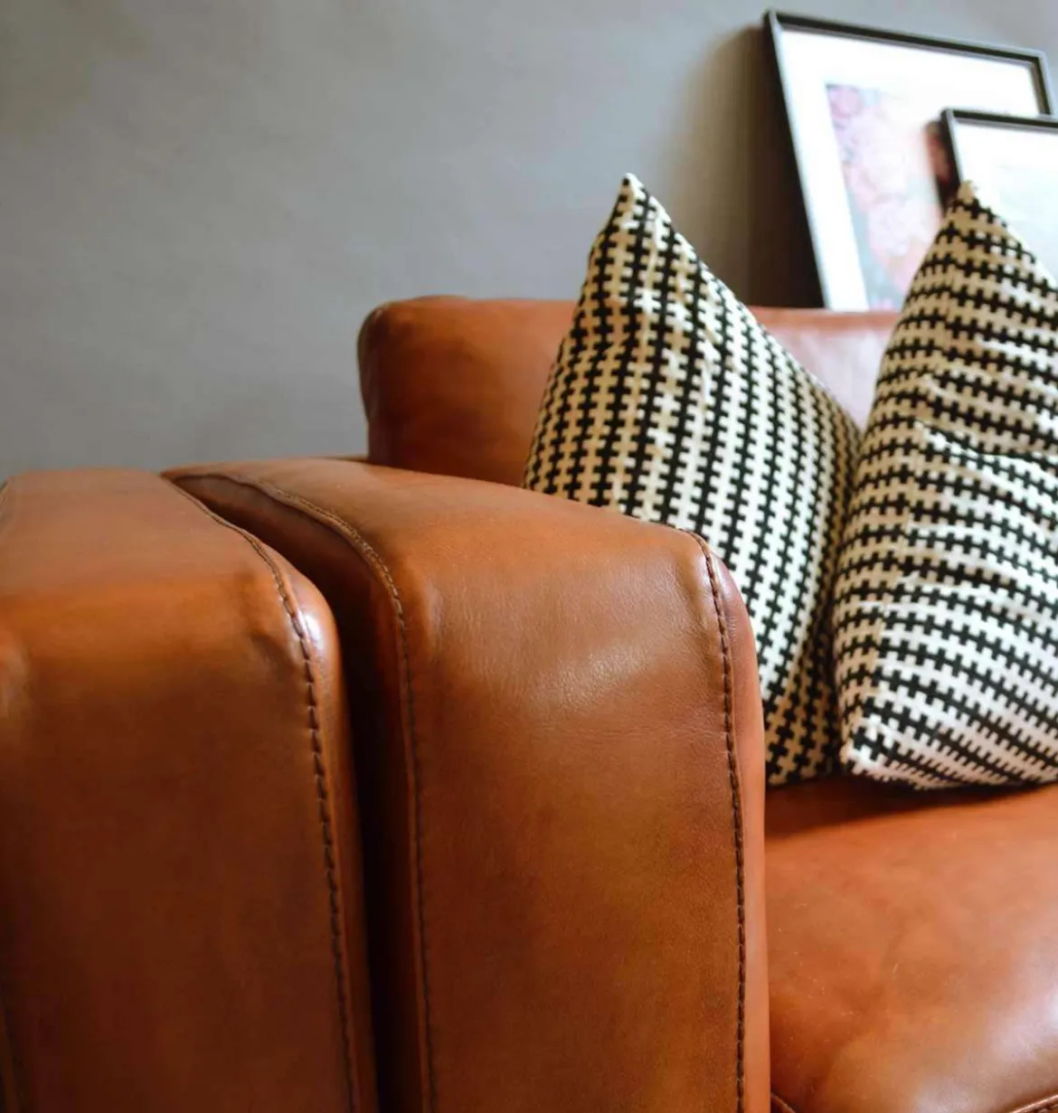 Modern Style Ledersofa Manhattan