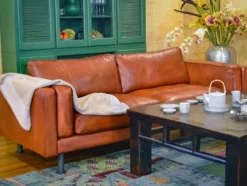 Modern Style Ledersofa Manhattan