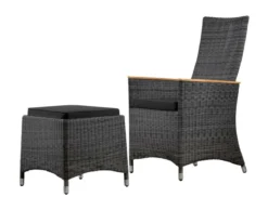 Rattan Geflecht Hocker Camden