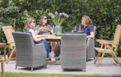 Rattan Geflechtsessel Belgravia 100% wetterfest