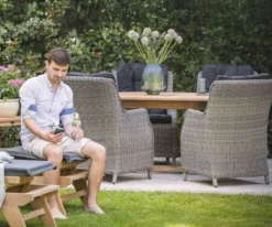 Rattan Geflechtsessel Belgravia 100% wetterfest