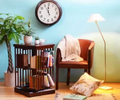 Revolving Bookcase Mahagoni