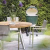 Runder Teak Tisch Hamilton Edelstahl