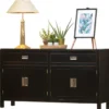 Sideboard im asiatischen Stil schwarz