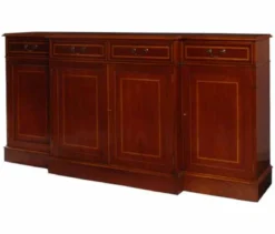 Sideboard 4-türig Breakfront Mahagoni
